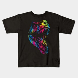 Vibrant T-Rex Kids T-Shirt